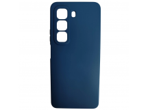 Чехол силиконовый Infinix Hot 50 Silicone Case без лого темно-синий