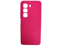 Чехол силиконовый Infinix Hot 50 Silicone Case без лого фуксия