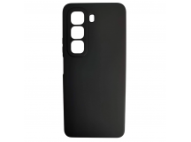 Чехол силиконовый Infinix Hot 50 Silicone Case без лого черный