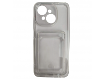 Чехол силиконовый Tecno Spark Go 1 2025 с визитницей прозрачный