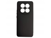 Чехол силиконовый Xiaomi Redmi Note 14 Pro Silicone Case без лого черный