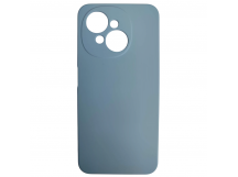 Чехол силиконовый Tecno Spark Go 1 2025 Silicone Cover без лого сетло-голубой