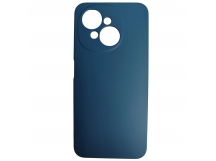 Чехол силиконовый Tecno Spark Go 1 2025 Silicone Cover без лого темно-синий