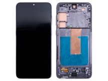 Дисплей для Samsung Galaxy S23+ (S916B) модуль с рамкой Черный - (In-Cell)
