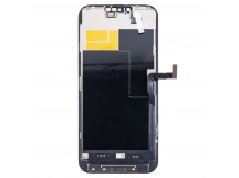 Дисплей для iPhone 13 Pro Max (A2645) в сборе с тачскрином Черный - (Soft OLED, Full HD, 120 Гц) (площадка под IC)