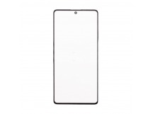 Стекло для переклейки Xiaomi Poco X5 Pro 5G/Redmi Note 12 Pro 5G/12 Pro+ (22101320G/221013164UG/22101316C/22101316I/2101316G) в сборе с OCA пленкой Черный - (Feaglet)