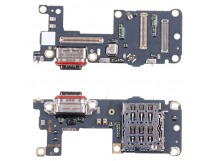 Шлейф для Realme GT 7 Pro (RMX5010/RMX5011) плата системный разъем/разъем SIM/микрофон - Премиум