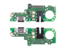 Шлейф для Tecno Pova 6 Pro 5G (LI9) плата на системный разъем/разъем гарнитуры/микрофон - Премиум