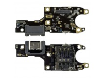 Шлейф для Huawei Honor 90 (REA-NX9) плата на системный разъем/разъем SIM/микрофон - Премиум