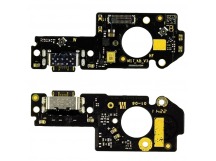 Шлейф для Xiaomi Poco X5 5G (2211317PG) плата системный разъем/микрофон - Премиум