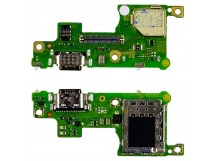 Шлейф для Infinix Note 40 4G/40 Pro 4G (X6853/X6850) плата на системный разъем/разъем SIM/микрофон - Премиум