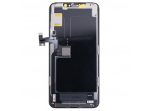 Дисплей для iPhone 11 Pro Max (A2218) в сборе с тачскрином Черный - (Hard OLED) (площадка под IC)