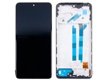 Дисплей для Xiaomi Redmi Note 11 Pro 4G/5G/Poco X4 Pro 5G (2201116TG/2201116SG/2201116PG) модуль с рамкой Черный - (OLED)