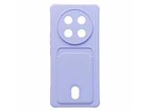 Чехол-накладка - SC304 с картхолдером для "Honor X9c" (light violet) (239128)