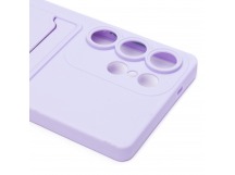 Чехол-накладка - SC337 с картхолдером для "Samsung Galaxy S25 Ultra" (light violet) (239049)