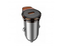 Адаптер автомобильный HOCO NZ16 30Вт, PD (серый)