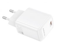 Адаптер сетевой BOROFONE BN28, PD30W Type-C, цвет белый