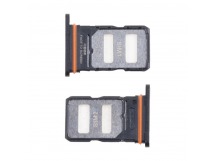 Держатель SIM для Xiaomi Redmi Note 14 Pro 5G (24090RA29G) Черный