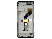 Дисплей для Tecno Spark 7 (KF6n) модуль с рамкой Черный - OR