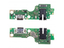 Шлейф для Tecno Spark Go 1 (KL4) плата на системный разъем/разъем гарнитуры/микрофон - Премиум