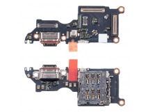 Шлейф для OPPO Reno 13 F 4G (CPH2701) плата системный разъем/разъем SIM/микрофон - Премиум