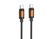 Кабель Type-C - Type-C Borofone BX114 (повр. уп.) 60W 100см 3A  (white) (239663)