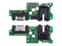 Шлейф для Infinix Note 12 Pro (X676B) плата на системный разъем/разъем гарнитуры/микрофон - Премиум