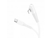 Кабель Lightning - Type-C BOROFONE BX105 (27W/1m/Г-образный) белый