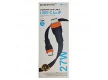Кабель Lightning - Type-C BOROFONE BX118 (27W/3A/1m) черный