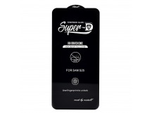 Защитное стекло Full Screen Brera 2,5D для "Samsung Galaxy S25" (black) (239020)