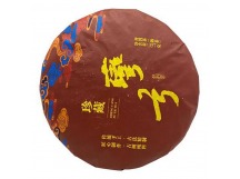 Чай Пуэр Шу 357гр 2021г Поклон фабрика Гу И блин Черный