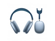 Наушники Bluetooth накладные с микрофоном AirP Max2, (Premium) с гироскопом, цвет синий