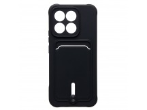 Чехол-накладка - SC304 с картхолдером для "Honor X8c" (black) (239105)