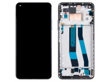 Дисплей для Xiaomi 11 Lite 5G NE/Mi 11 Lite 4G/5G (2109119DG/M2101K9AG/M2101K9G) модуль с рамкой Черный - OR