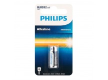 Элемент питания 23A (12V) LR23/V23GA/A23/MN21 Philips BL-1