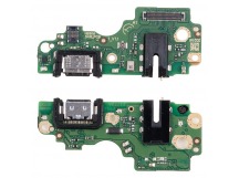 Шлейф для Infinix Hot 50 Pro (X6881) плата на системный разъем/разъем гарнитуры/микрофон - Премиум