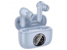 Беспроводные Bluetooth-наушники HOCO EQ22 (7 ч/400 mAh/дисплей) голубые