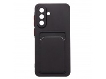 Чехол-накладка - SC337 с картхолдером для "Samsung Galaxy A36 5G" (black) (239405)