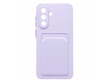 Чехол-накладка - SC337 с картхолдером для "Samsung Galaxy A36 5G" (light violet) (239407)