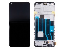 Дисплей для Realme 9 (RMX3521) модуль с рамкой Черный - (OLED)