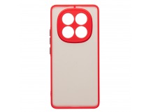 Чехол-накладка - PC041 для "Xiaomi Redmi Note 14 Pro 5G Global" (red) (238769)