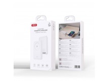 Внешний аккумулятор XO PR247 QI2 беспроводная зарядка, 10000mAh (PD30W, magsafe) белый