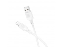 Кабель USB - Apple Lightning BOROFONE BX113 (2.4A/1m) белый