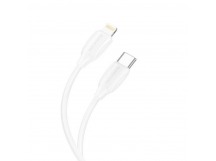 Кабель Lightning - Type-C BOROFONE BX19 (20W/3A/3m) белый
