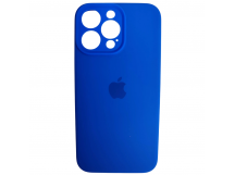 Чехол силиконовый Silicone Case ORG iPhone 14 Pro Max (защита камеры) синий (18)