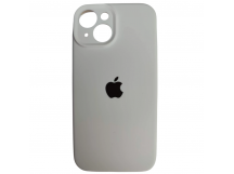 Чехол силиконовый Silicone Case ORG iPhone 15 (защита камеры) белый (01)