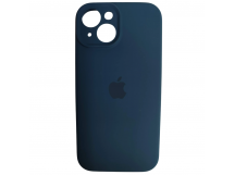 Чехол силиконовый Silicone Case ORG iPhone 15 (защита камеры) темно-синий (22)