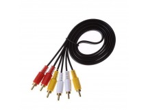 Шнур 3RCA- 3RCA ENERGY POWER Gold (черный) 3м
