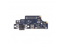 Шлейф для Xiaomi Poco M6 Pro 4G (2312FPCA6G) плата системный разъем/микрофон - Премиум