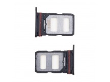 Держатель SIM для Tecno Spark 20 Pro+ (KJ7) Черный